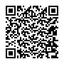 电话号码二维码 +12404036545