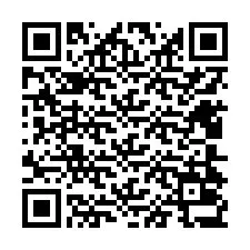 QR-kood telefoninumbri jaoks +12404037442