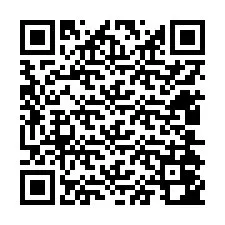 Kode QR untuk nomor Telepon +12404042894