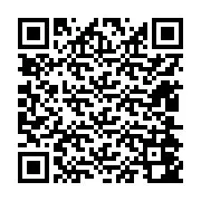 QR-koodi puhelinnumerolle +12404042895