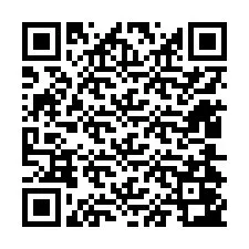 QR-Code für Telefonnummer +12404043185