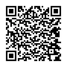 Codice QR per il numero di telefono +12404204382