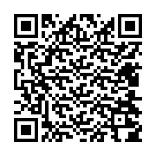 Código QR para número de telefone +12404204386