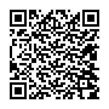 QR-код для номера телефона +12404204391