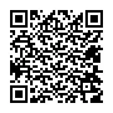 Código QR para número de teléfono +12404206717