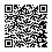 Código QR para número de teléfono +12404206724