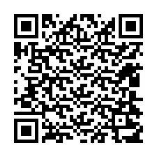 QR код за телефонен номер +12404217151