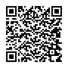 电话号码二维码 +12404218094