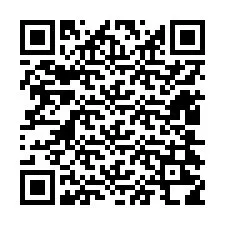 QR-Code für Telefonnummer +12404218095