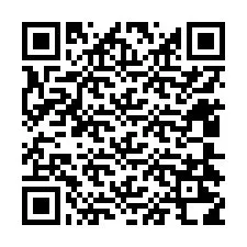 Código QR para número de teléfono +12404218100