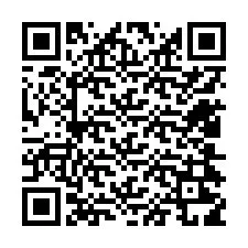 QR Code สำหรับหมายเลขโทรศัพท์ +12404219099