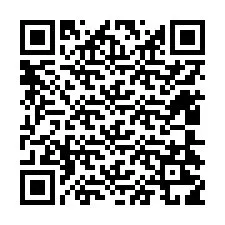 QR-code voor telefoonnummer +12404219101