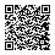 QR kód a telefonszámhoz +12404227782