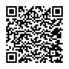 Codice QR per il numero di telefono +12404227783