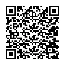 QR kód a telefonszámhoz +12404227784