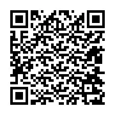 QR-код для номера телефона +12404227785