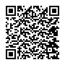 QR kód a telefonszámhoz +12404227786