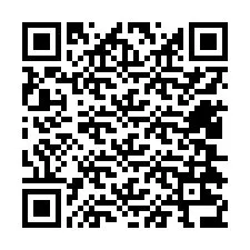 Código QR para número de telefone +12404236877