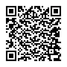 Código QR para número de telefone +12404236878