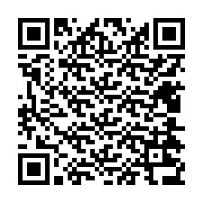 QR kód a telefonszámhoz +12404236882