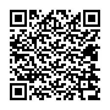 Kode QR untuk nomor Telepon +12404236883