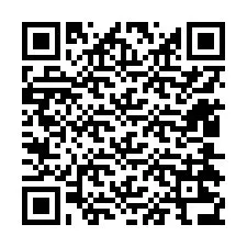 QR Code สำหรับหมายเลขโทรศัพท์ +12404236885