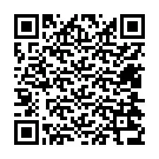 Kode QR untuk nomor Telepon +12404236887