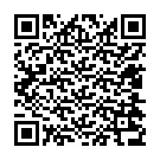 QR код за телефонен номер +12404236888