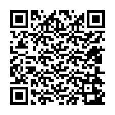 QR Code for Phone number +12404243819