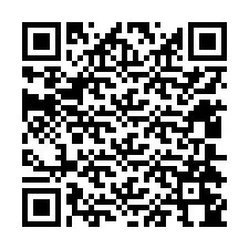 QR Code pour le numéro de téléphone +12404244950