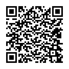 QR kód a telefonszámhoz +12404245079