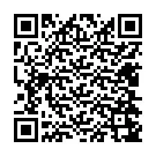 Codice QR per il numero di telefono +12404247966