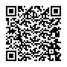 QR kód a telefonszámhoz +12404249580