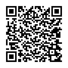 QR-code voor telefoonnummer +12404252084