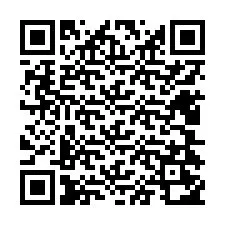 Codice QR per il numero di telefono +12404252122