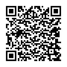 QR код за телефонен номер +12404257118