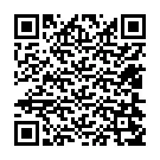 QR kód a telefonszámhoz +12404257119