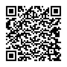 QR-koodi puhelinnumerolle +12404257122