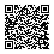 QR kód a telefonszámhoz +12404257129