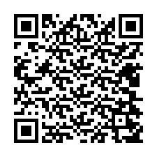 QR-koodi puhelinnumerolle +12404257132