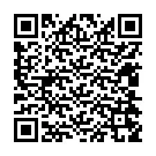 Kode QR untuk nomor Telepon +12404259890