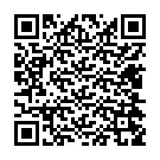 Codice QR per il numero di telefono +12404259896