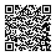 QR kód a telefonszámhoz +12404269931