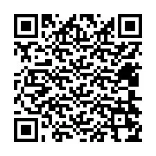 QR kód a telefonszámhoz +12404274403