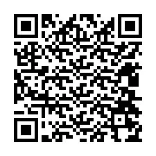 QR-koodi puhelinnumerolle +12404274770