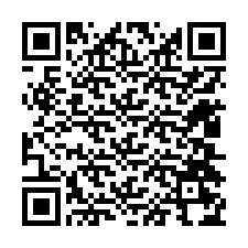 QR-koodi puhelinnumerolle +12404274771