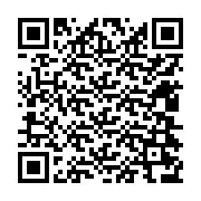 QR kód a telefonszámhoz +12404276070