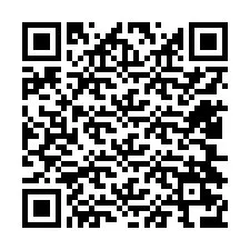 QR-code voor telefoonnummer +12404276629