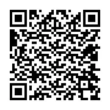 QR код за телефонен номер +12404278689