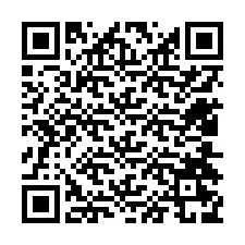 QR Code pour le numéro de téléphone +12404279789